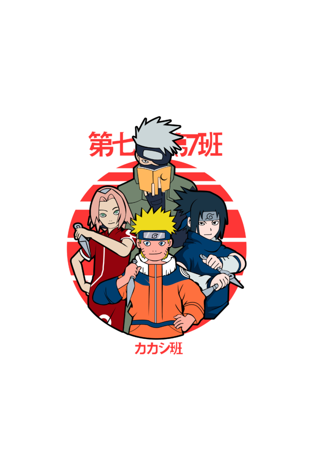 Naruto Team 7 T-Shirt