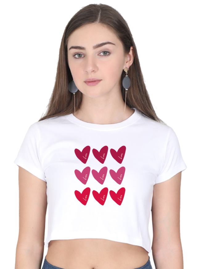 Full of Hearts Crop Top