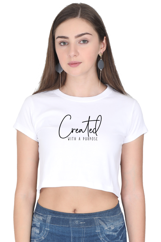 Created with a Purpose Crop Top