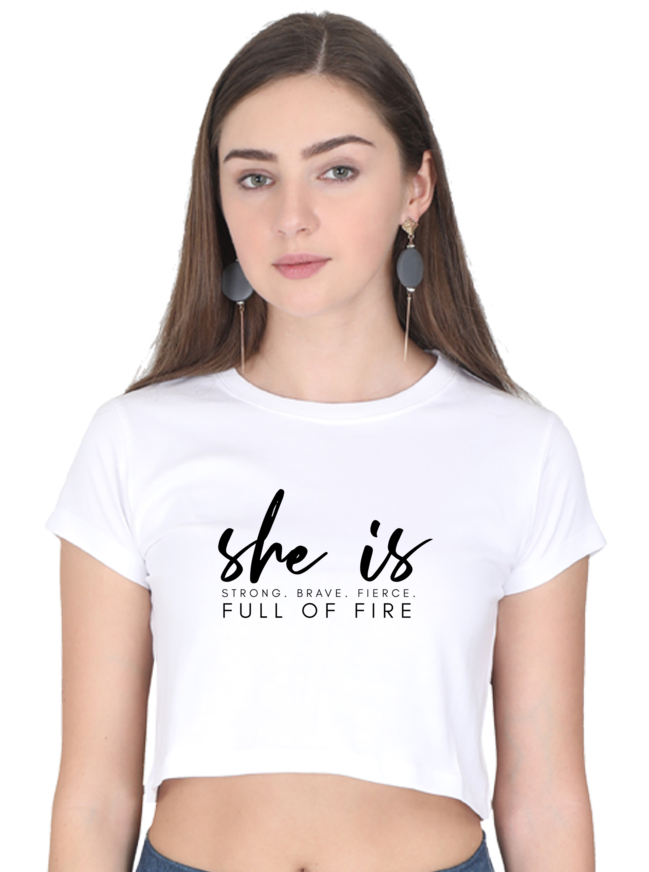 Full of Fire Crop Top