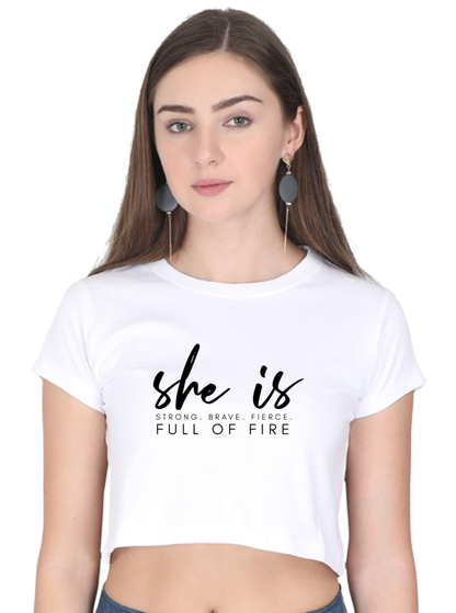 Full of Fire Crop Top