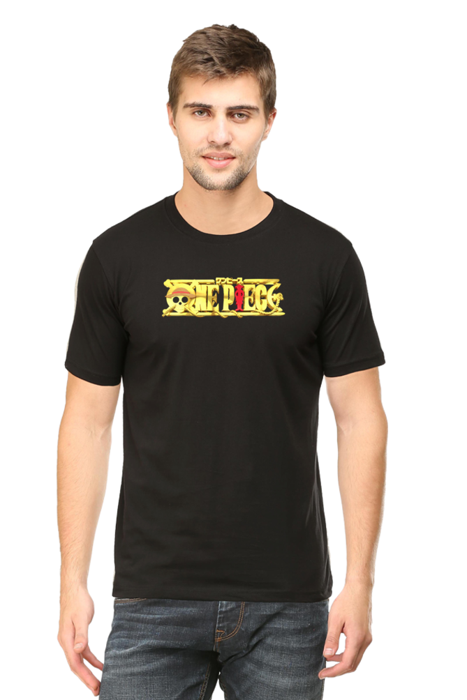 One Piece Black T-Shirt