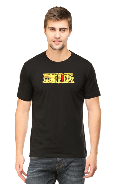 One Piece Black T-Shirt