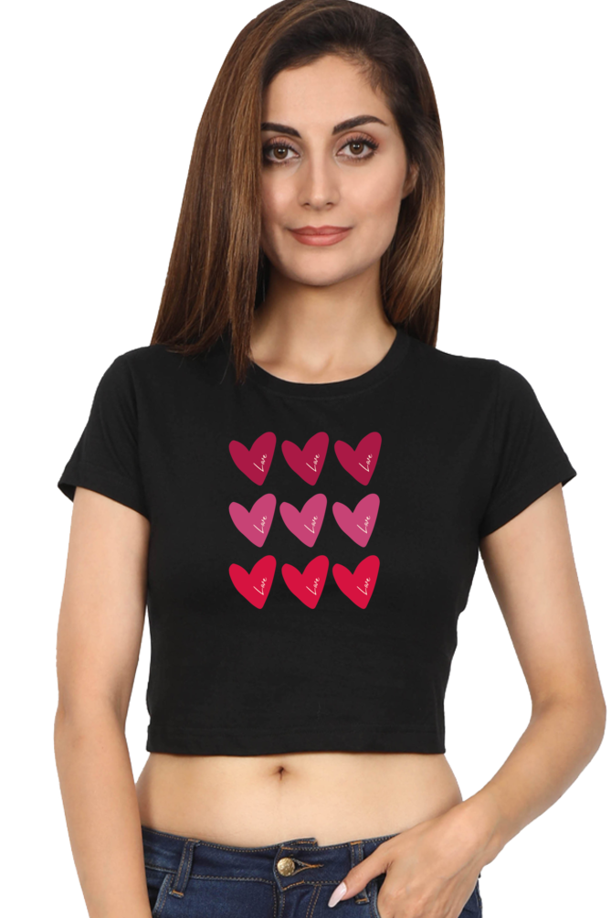 Full of Hearts Crop Top