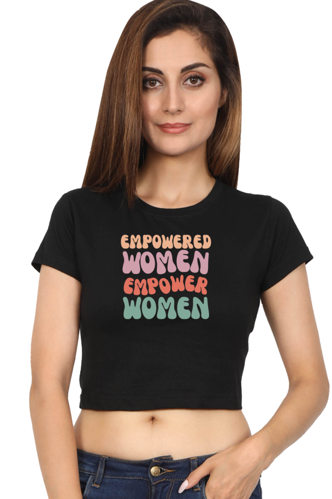 Empowered Women Crop Top