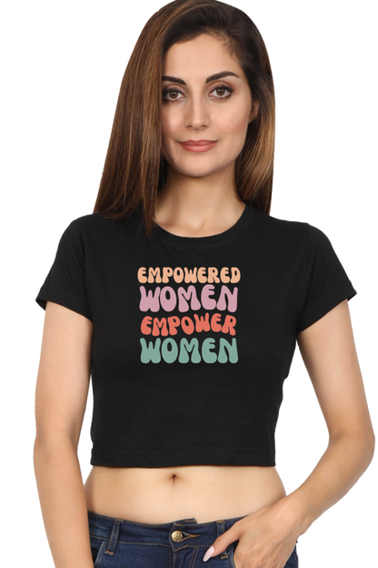 Empowered Women Crop Top