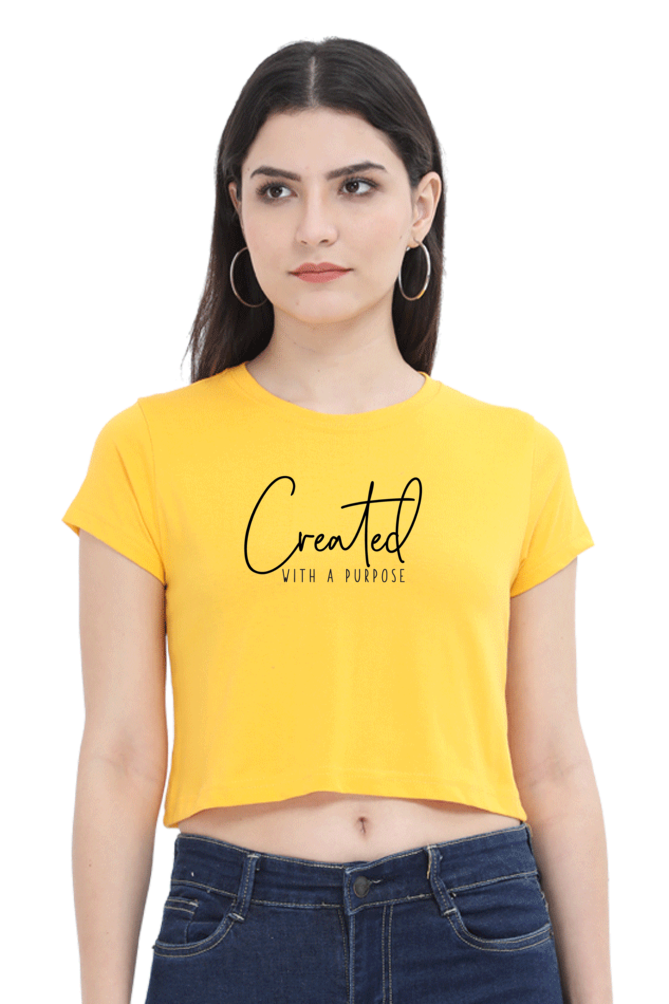 Created with a Purpose Crop Top