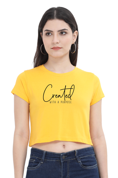 Created with a Purpose Crop Top