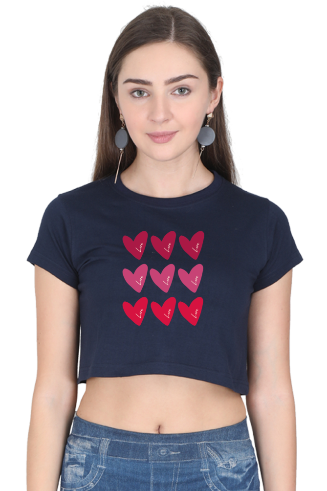 Full of Hearts Crop Top