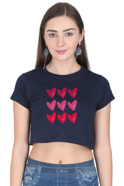 Full of Hearts Crop Top