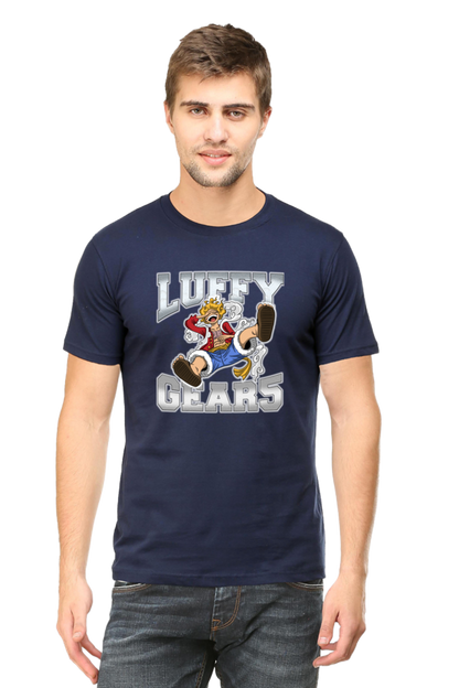 Luffy Gear 5 Navy Blue T-Shirt