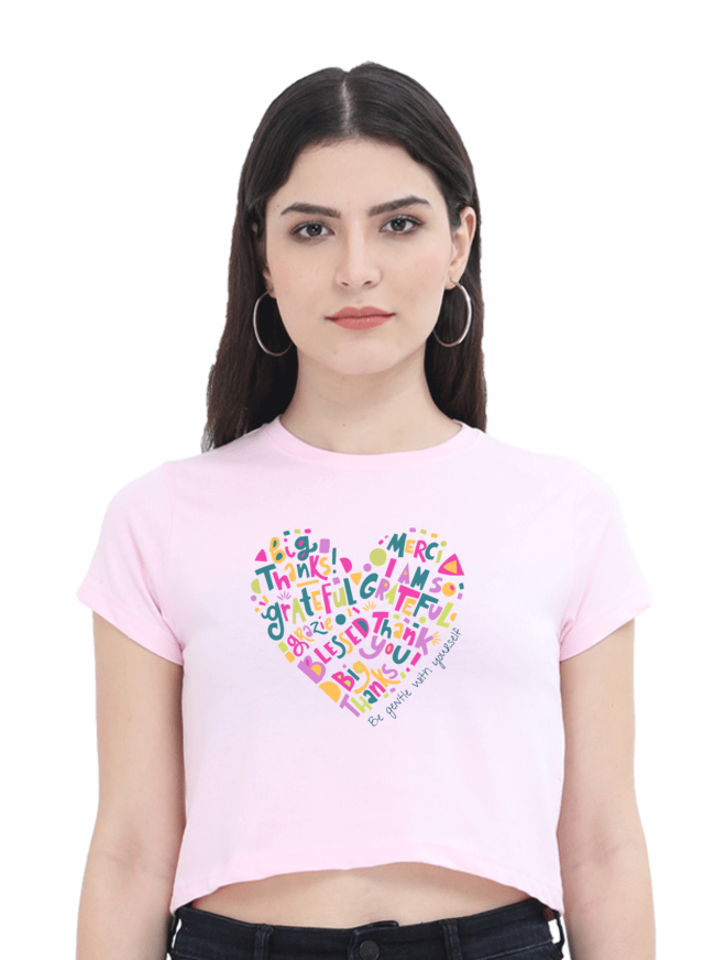 Grateful Heart Crop Top