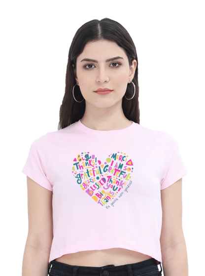 Grateful Heart Crop Top