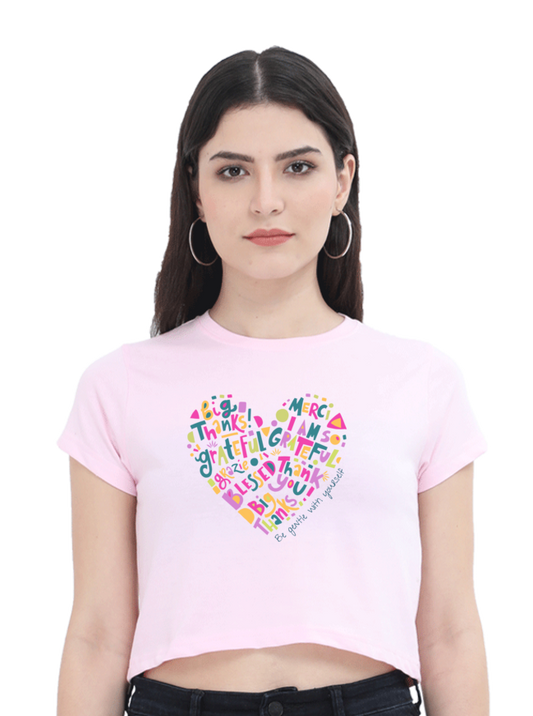 Grateful Heart Crop Top