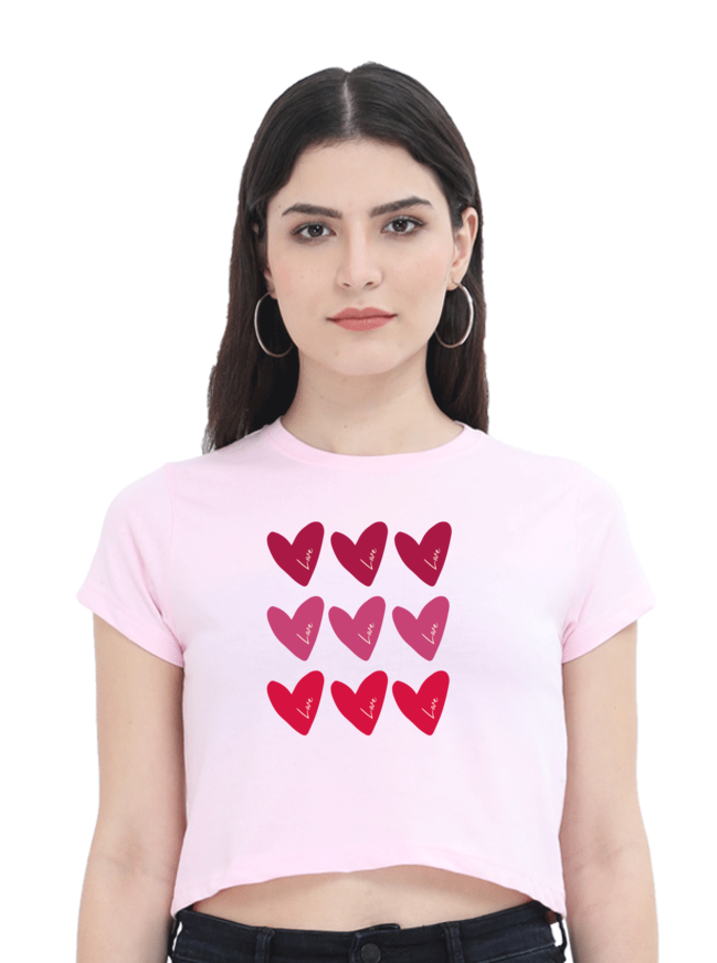 Full of Hearts Crop Top