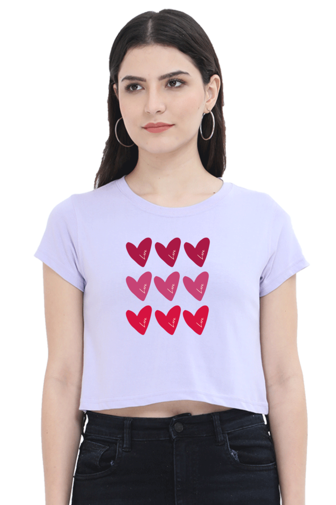 Full of Hearts Crop Top