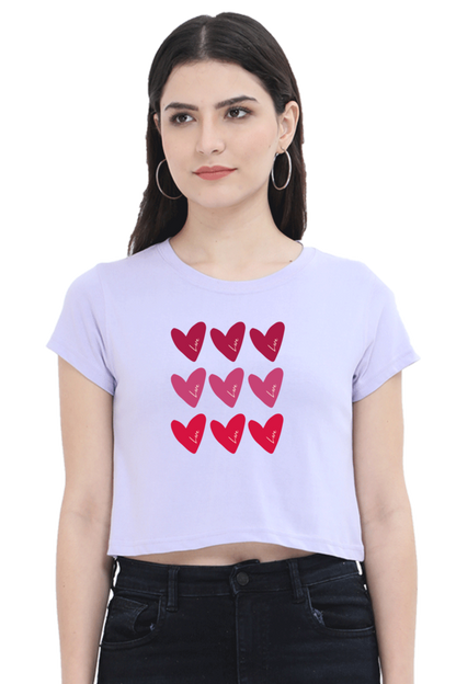 Full of Hearts Crop Top