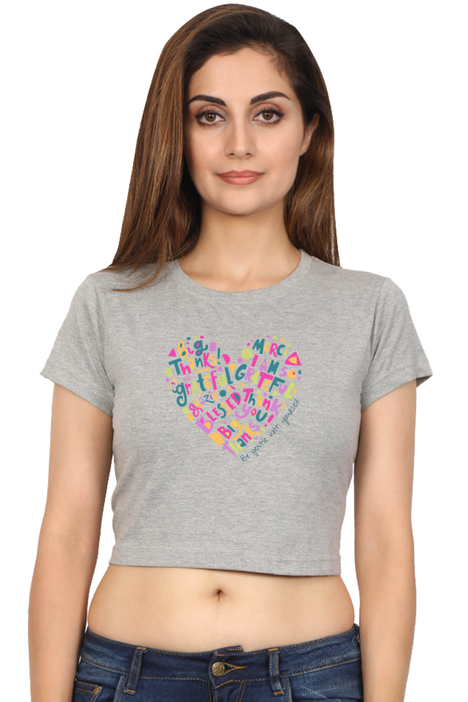 Grateful Heart Crop Top