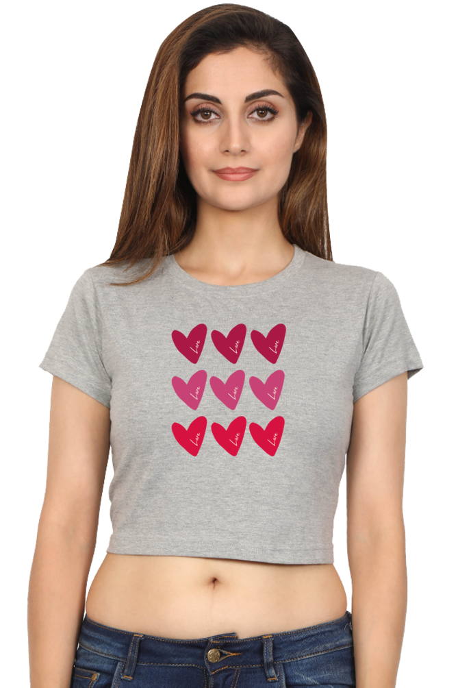 Full of Hearts Crop Top