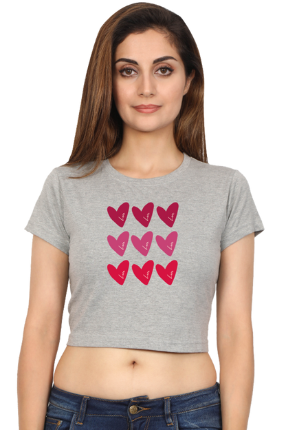 Full of Hearts Crop Top