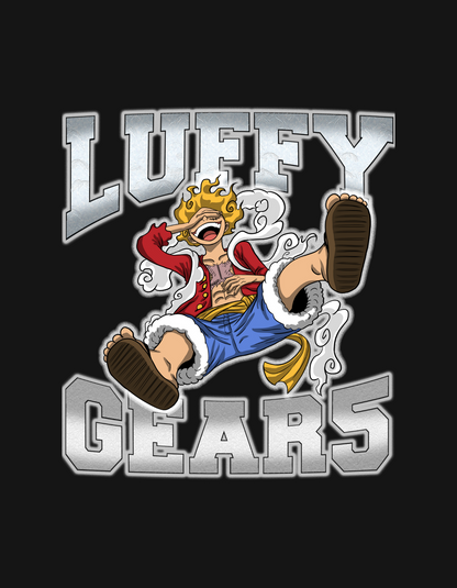 Luffy Gear 5 Black T-Shirt