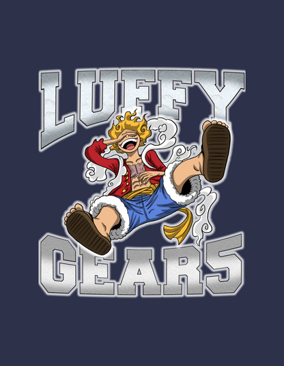 Luffy Gear 5 Navy Blue T-Shirt