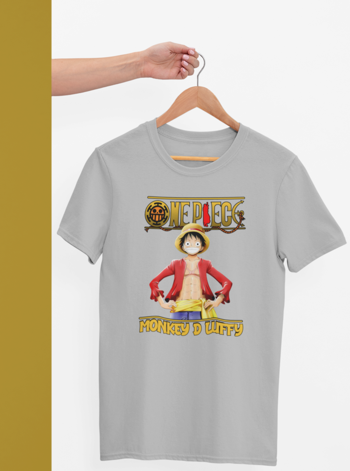 Monkey D. Luffy Grey T-Shirt