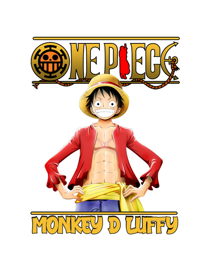 Monkey D. Luffy White T-Shirt