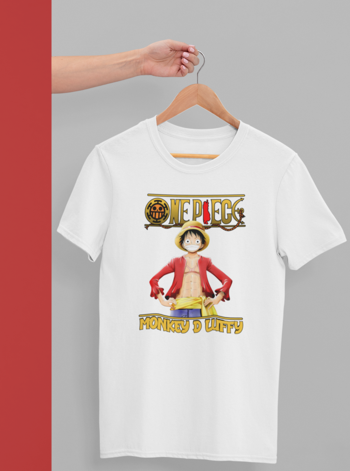 Monkey D. Luffy White T-Shirt