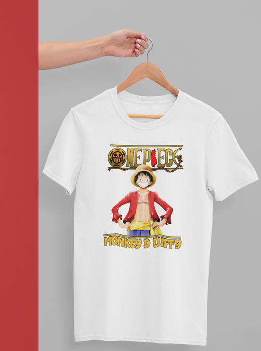 Monkey D. Luffy White T-Shirt