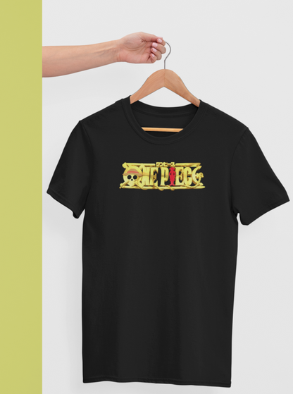 One Piece Black T-Shirt